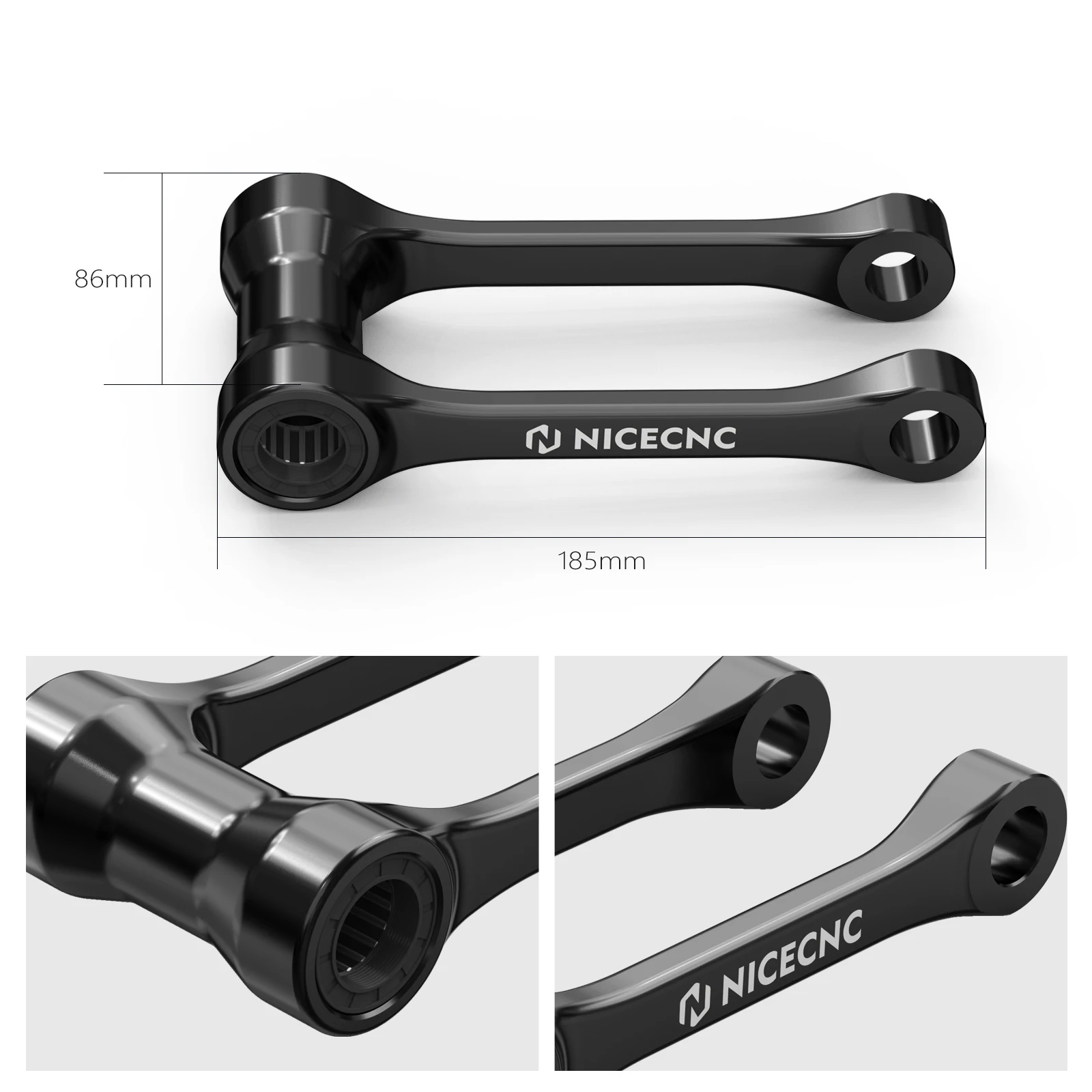 For Yamaha 2016-2024 WR250F WR450F 1.25″ Lowering Link Kit YZ250F 2014-2024 YZ450F 2009-2024 YZ250FX 2020-2023 YZ450FX 2019-2024