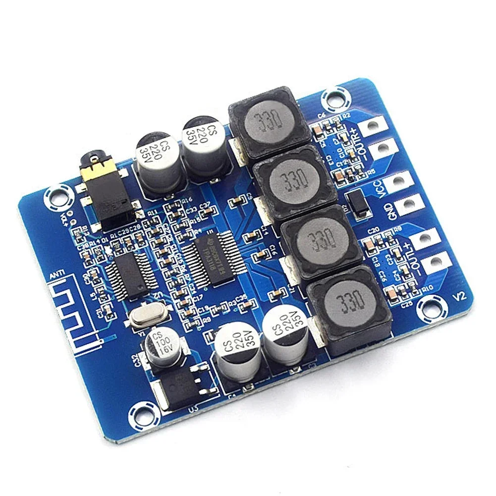 TPA3118 2X30W Audio estéreo de coche de doble canal Bluetooth Placa amplificadora de potencia Digital XH-M314 Amplificador Chip Original DC 8V-26V