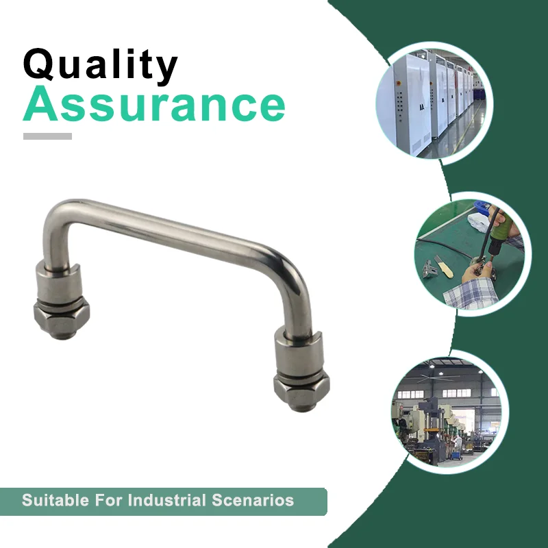 مقبض حركة قابل للطي 90 درجة من الفولاذ المقاوم للصدأ للآلات الصناعية المعدات الكهربائية أبواب الخزانة ملحقات الأجهزة