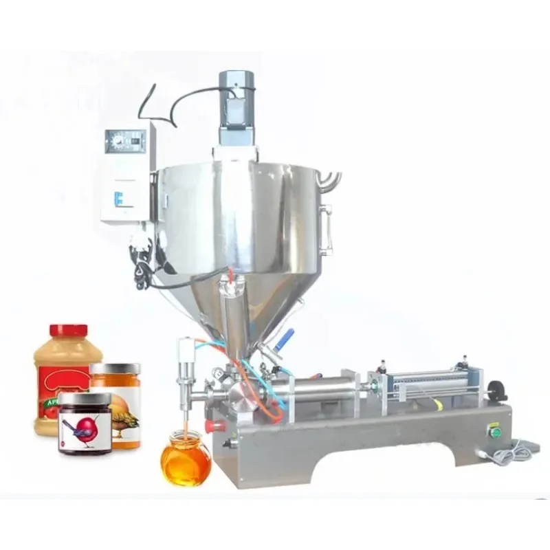 Pneumatic Filling Machine with Heating and Stirring for Efficient Paste Filling