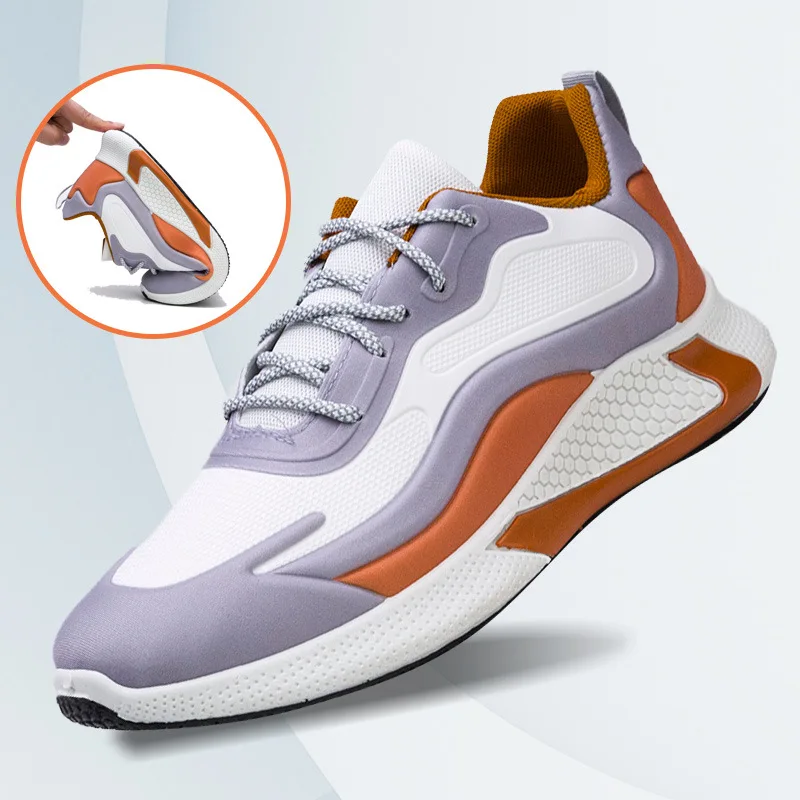New Arrival Sports Shoes 2021 Autumn Running Shoe Men Fashion Sneakers Lightweight Breathable Men's Causal Shoes Tenis Masculino