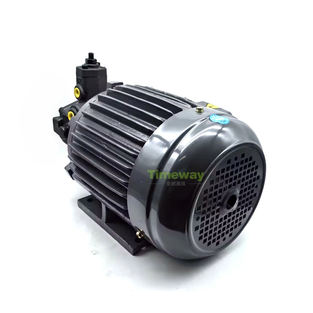 Imagem -02 - Bombas de Palhetas de Óleo Hidráulico Svpf Motor Eletrônico Conecte com 380v 50hz 1.5kw Svpf207010s