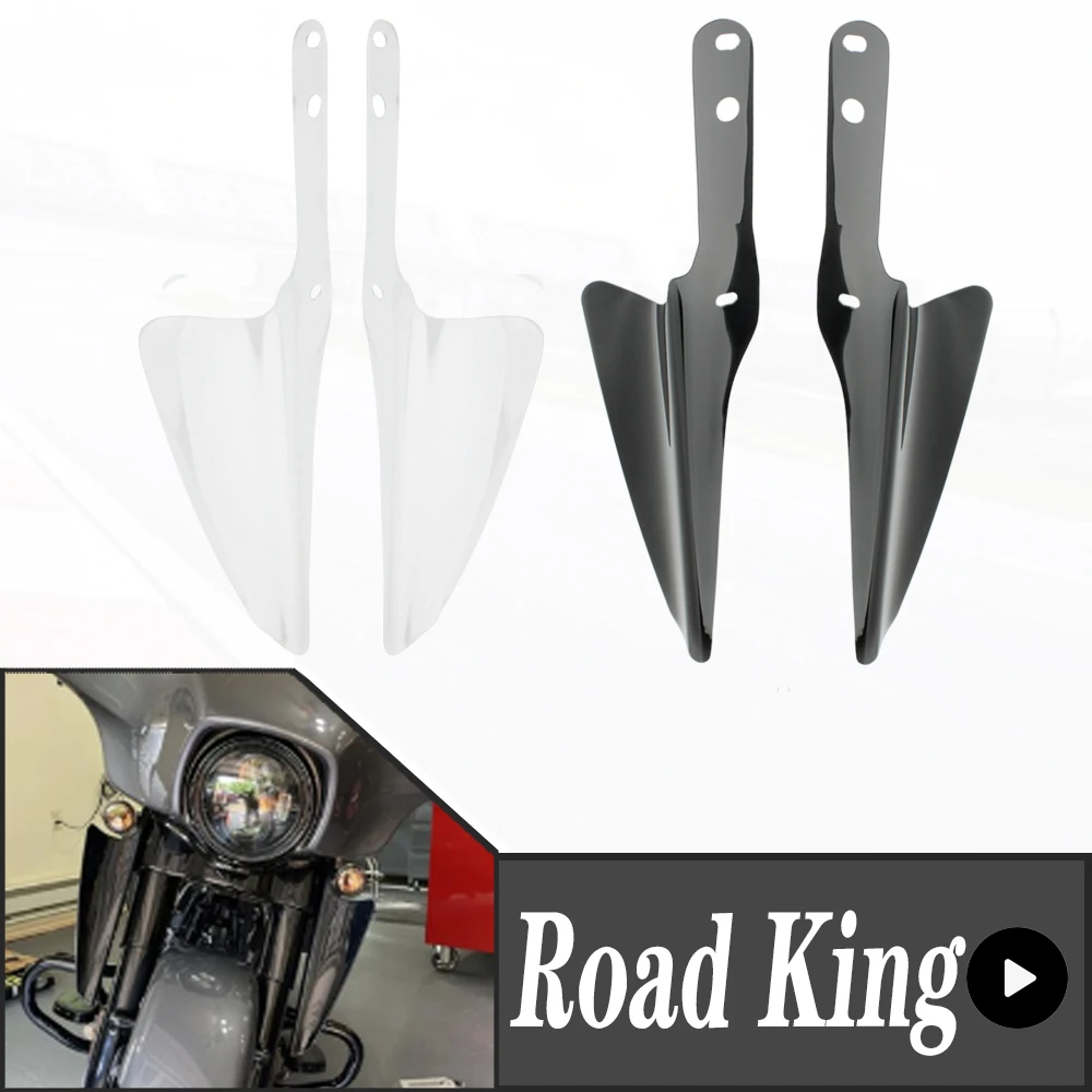 For Harley Road King FLHR FLHRSE6 EFI FLHRI FLHRC FLHRS EFI FLHRCI EFI FLHRSI Motorcycle Fork Front Wind Baffle Deflector Trim