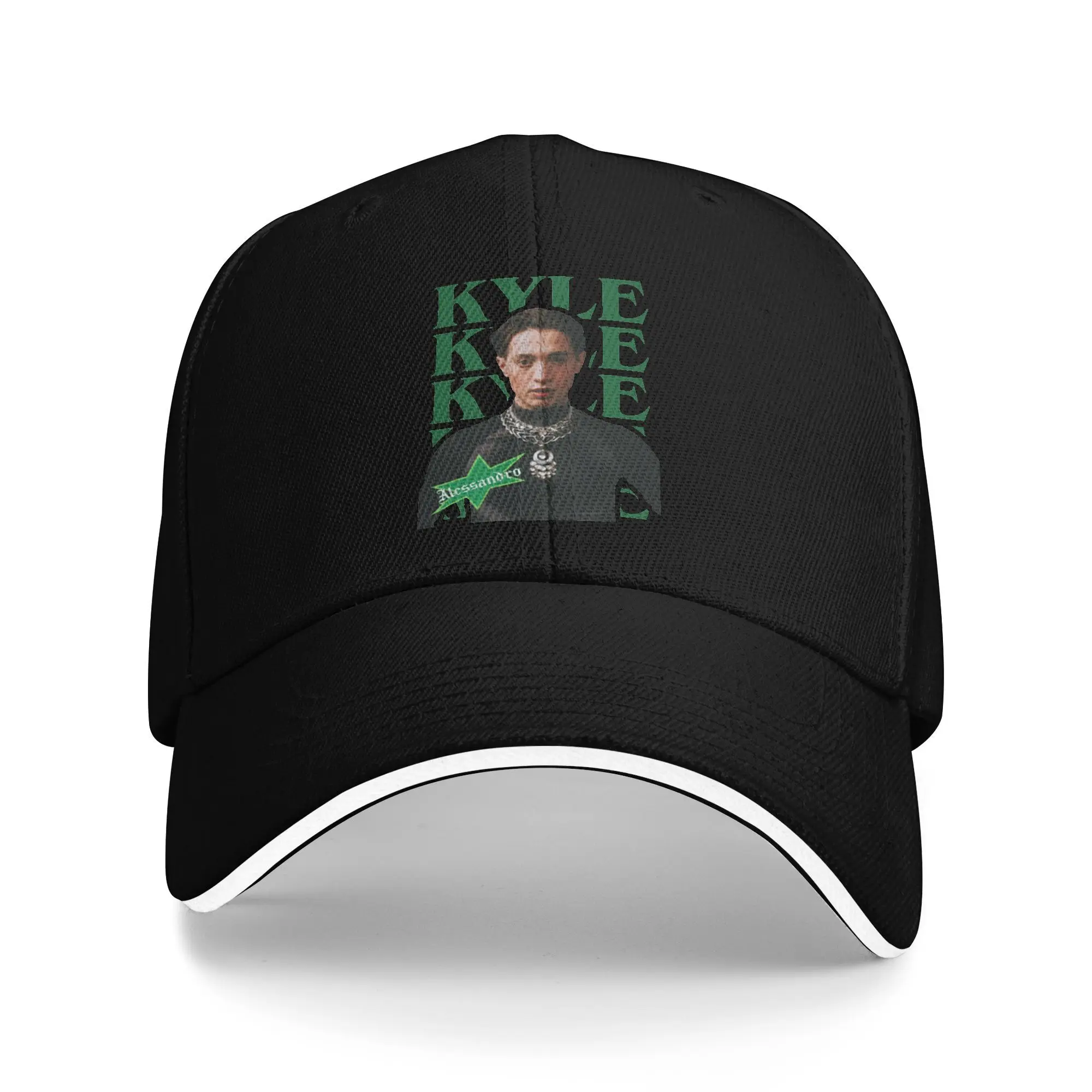 6 Different Pics Photos Kyle Alessandro Lighter Eurovision 2025 Norway Baseball Caps Boy Snapback Cap Woman Singer 90s Hat