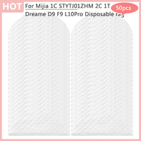 For Xiaomi Mijia 1C 2C 1T Dreame D9 F9 L10Pro Robot Vacuum Cleaner Replacements Disposable Rag Floor Cleaning Cloth Accessories