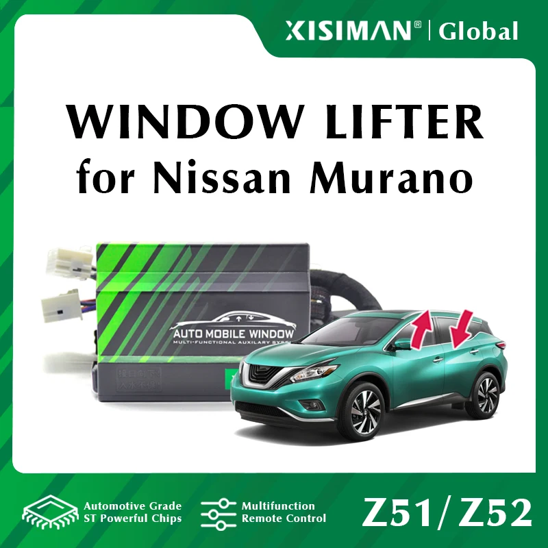 Car Power Window Closer For Nissan Murano Z51 Z52 Windows Roll Up And Down Automatic Window Lifter Close Accessories