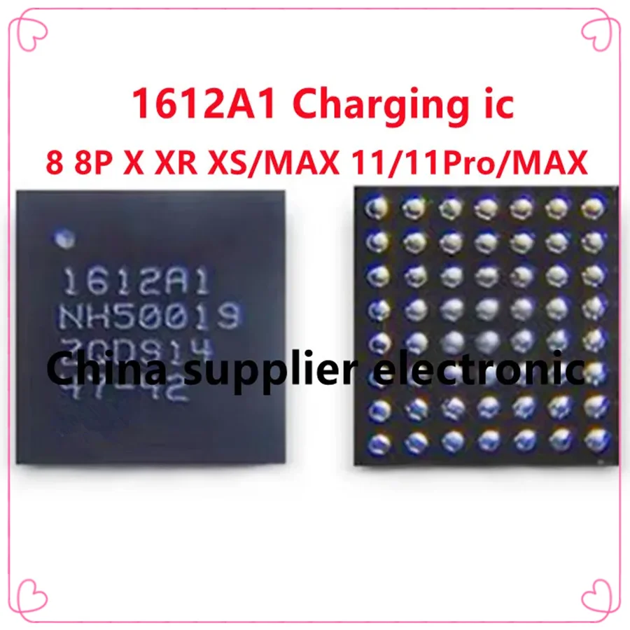 1612A1 U2 usb Tristar Hydra charger charging ic  for iphone 11 pro MAX XS MAX XR X 8 8plus SE2
