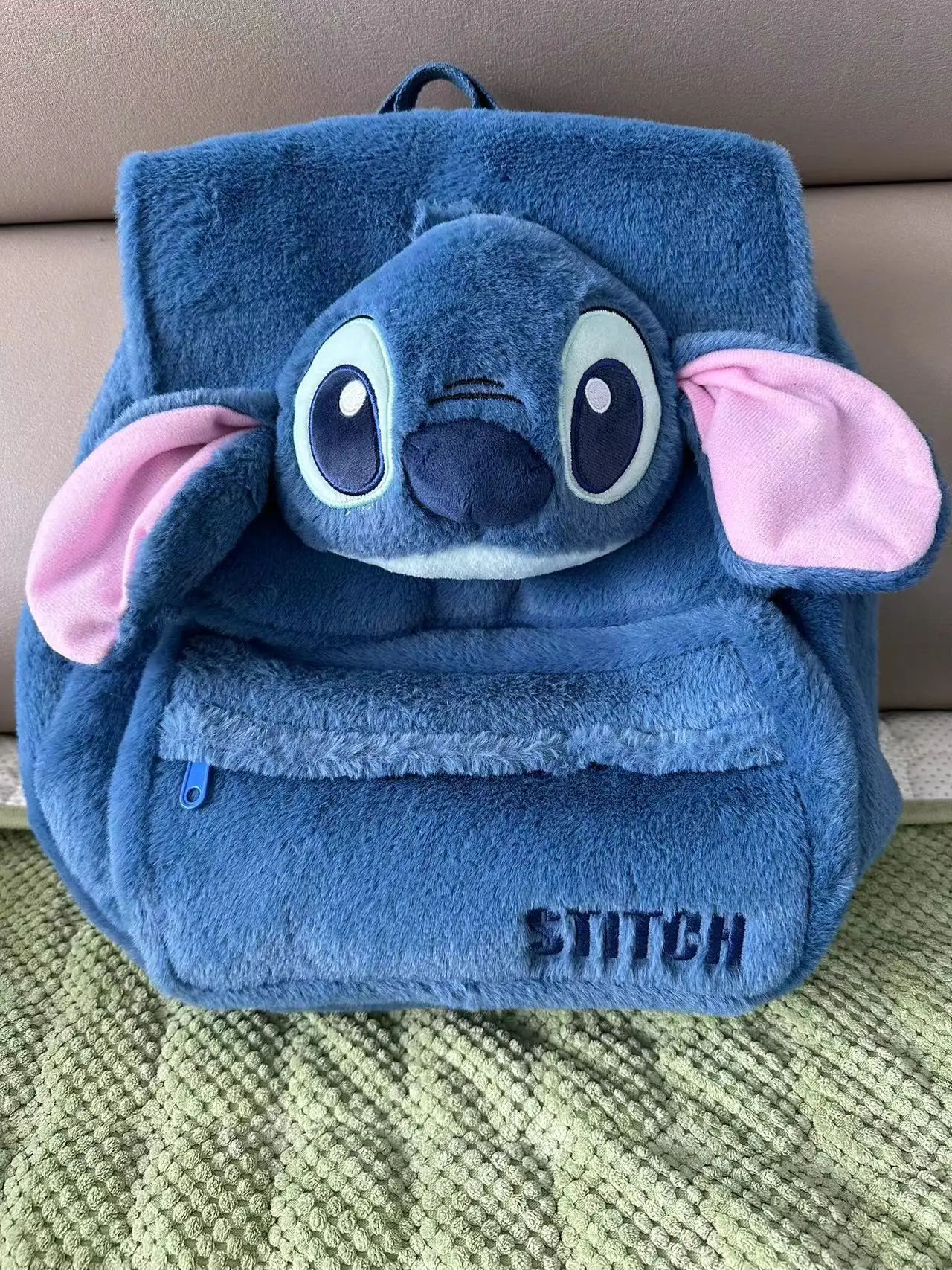 

Original New Disney cartoon kids Stitch Backpack bag Kindergarten school bag girls birthday gift