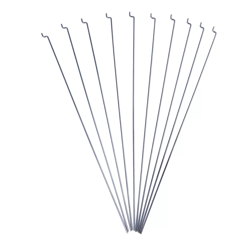 

10 шт. Z-образные рычаги рулевого управления, тяги сервопривода, диаметр 1,2 мм, длина 20 см