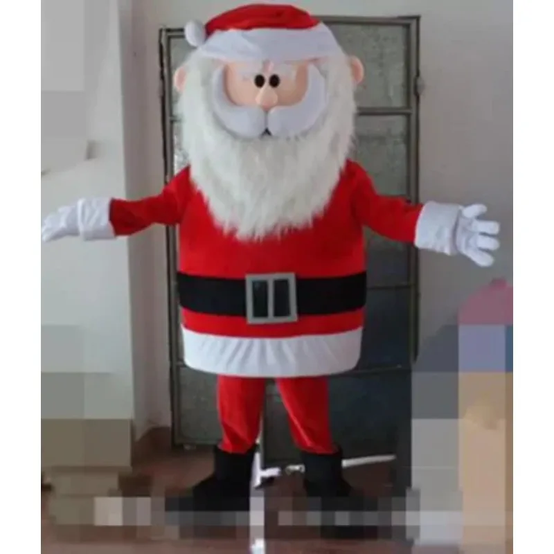 Factory direct sale beautiful Santa Claus Christmas Father cartoon doll Mascot Costume