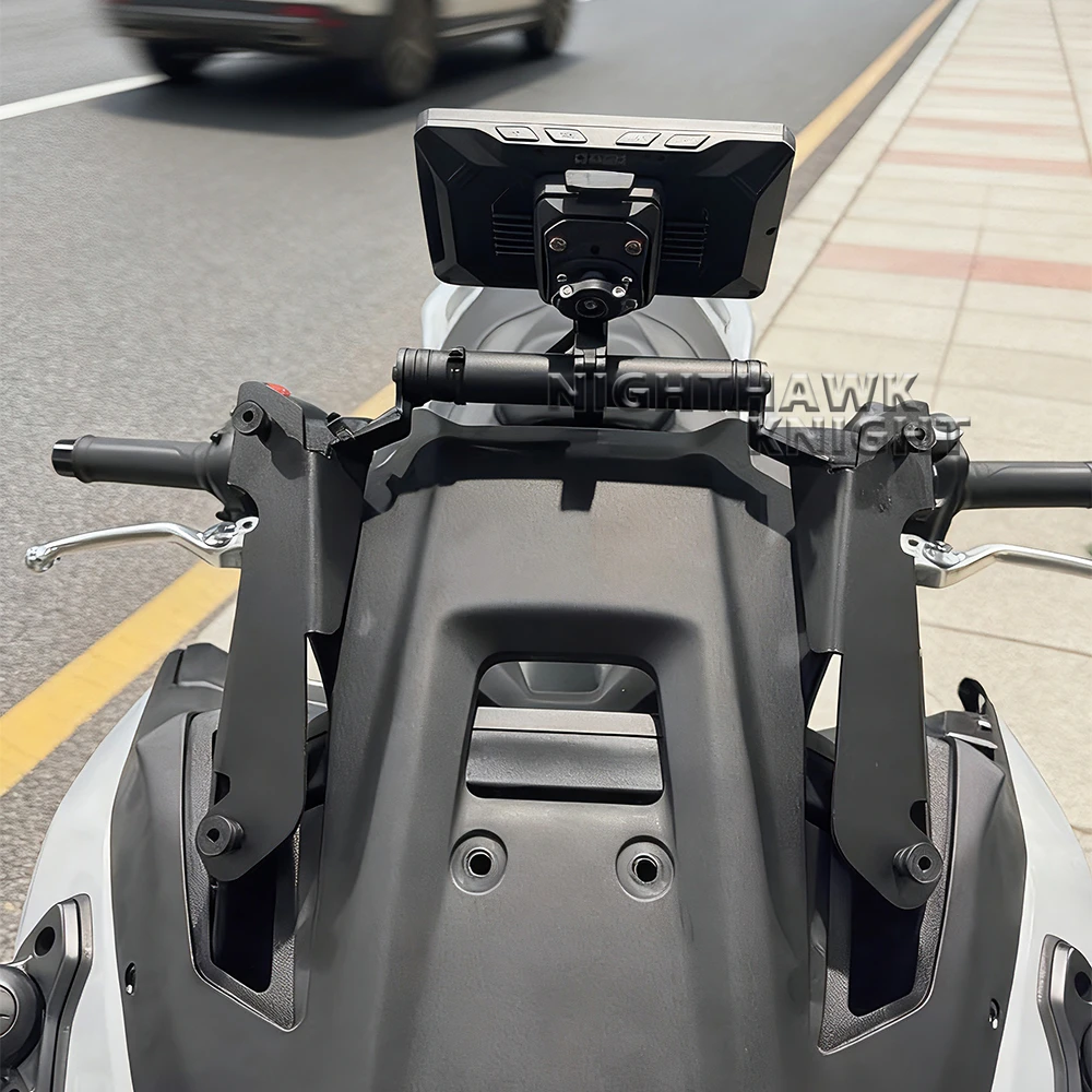 For YAMAHA TMAX560 T-MAX 560 2025 Motorcycle Accessories Aluminium Navigation Bracket Phone Holder GPS Stand Windshield bracket