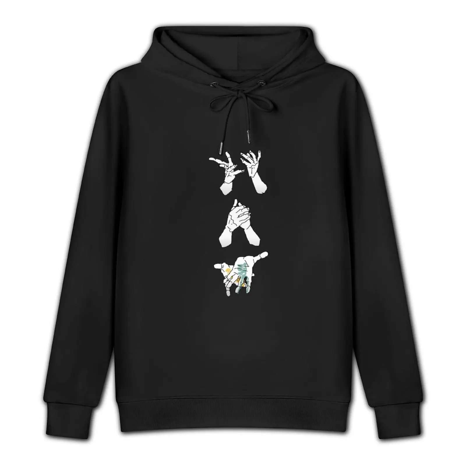 EVE SINGER EVE JAPANESE E VE OUTSIDER WHITE HANDSHANDS EVE E V E JAPANESE SINGER Pullover Hoodie