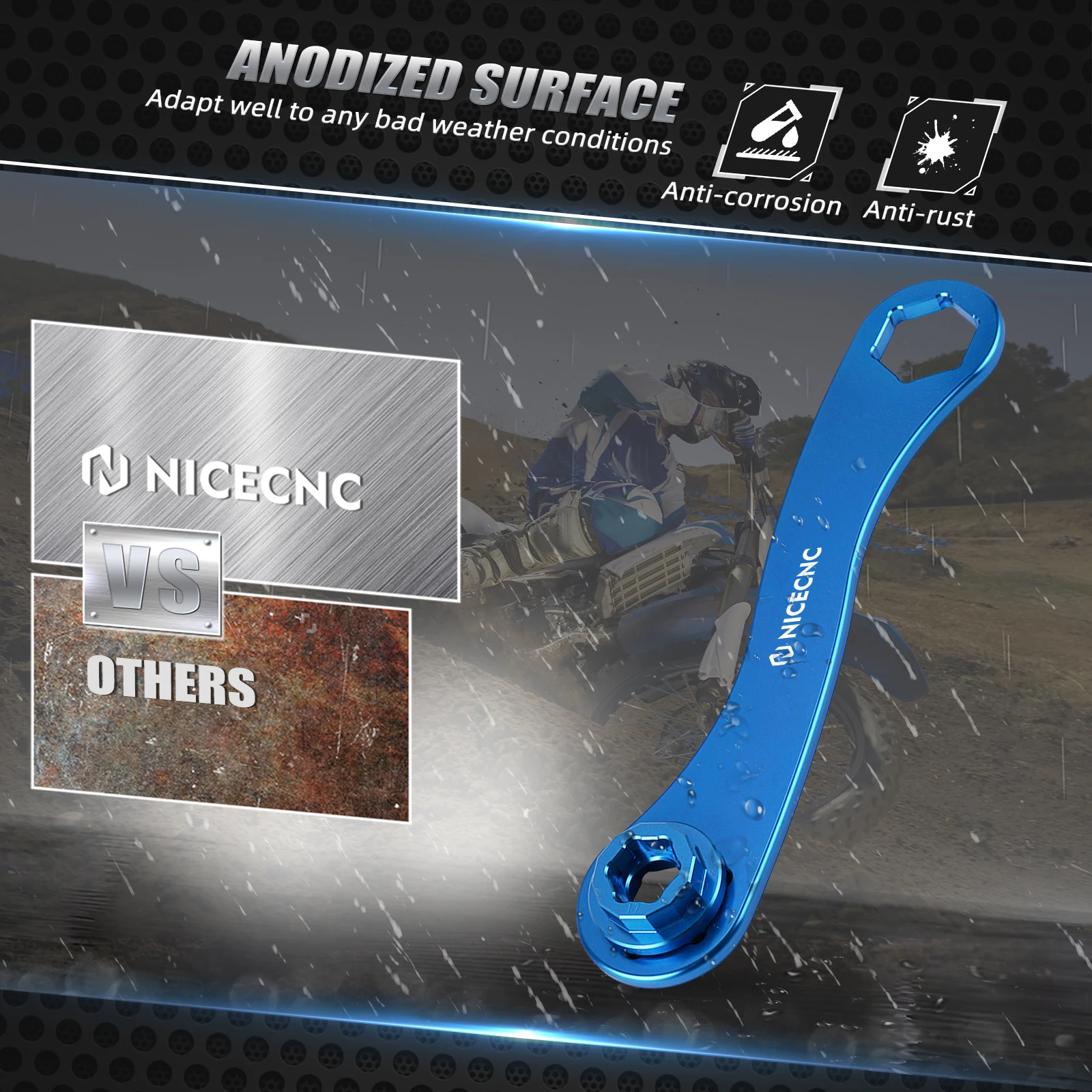 Для Yamaha YZ125 YZ250 YZ250F WRF 250 450 1998-2024 YZ450F YZ 125X 250X 250FX 450FX 22-27-30 мм гаечный ключ для снятия оси колеса