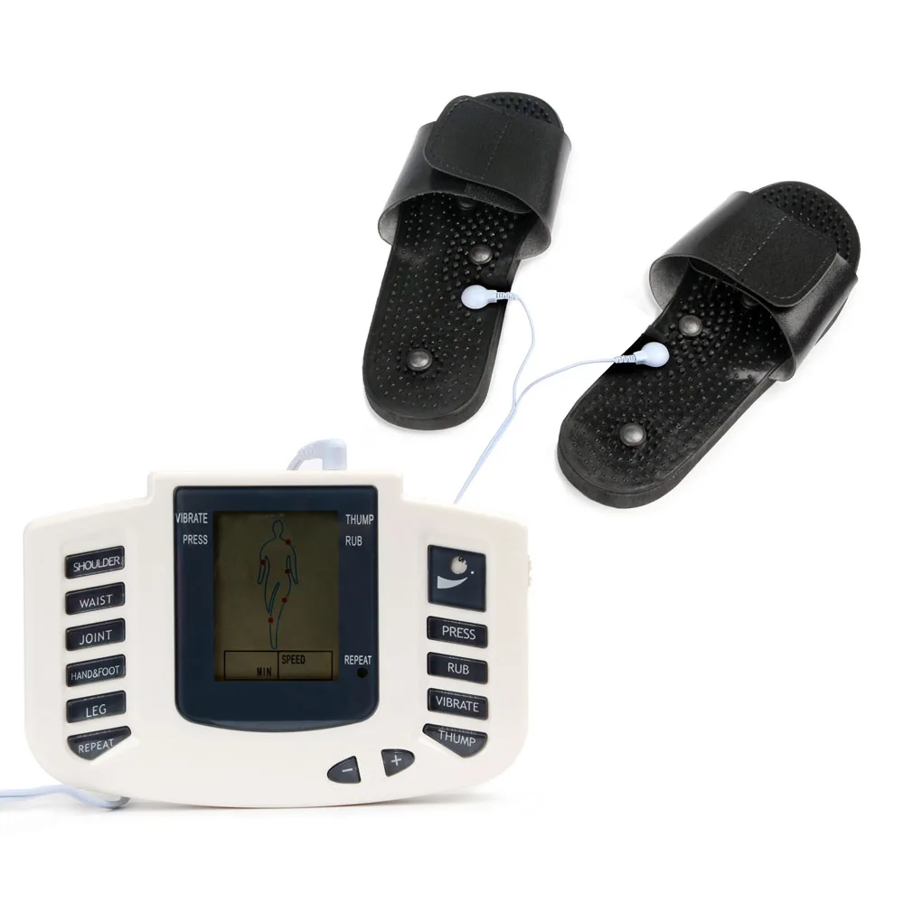 TENS Machine Electric Body Slimming Massager Electrostimulator Muscle Relax Stimulator Acupuncture Physiotherapy Digital Therapy