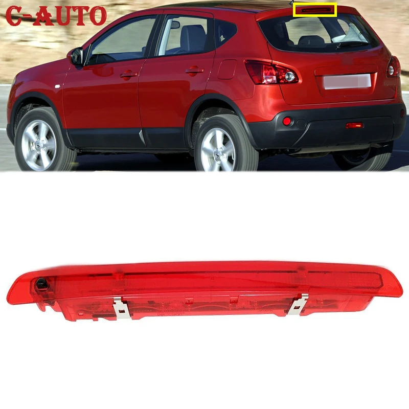 Car Rear Brake 3RD Light High Mount Stop Lamp Rear Brake Light For Nissan Qashqai J10 2008-2015 Additional Brake Lights Assembly