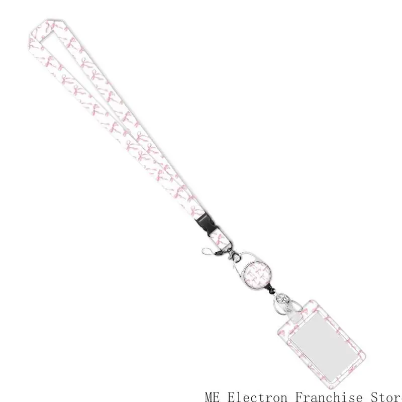 حامل بطاقة شارة الحبل القابلة للسحب T5EA مع مقطع بكرة قابلة للسحب