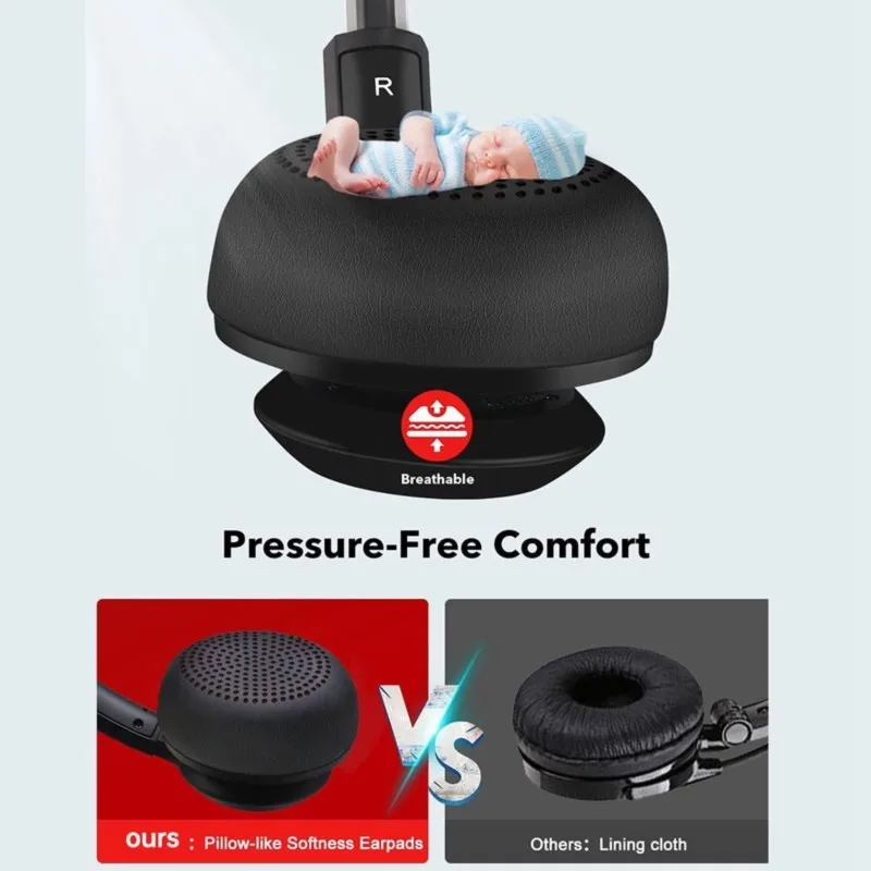Super Sale USB Headset with Mic for PC Computer Laptop 3.5mm Headphones with Noise Cancelling Microphone for Home