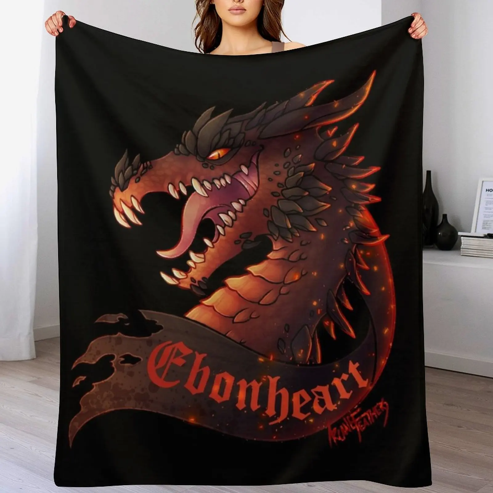 

Ebonheart Pact Throw Blanket Soft Plaid Thin Furry Tourist Blankets