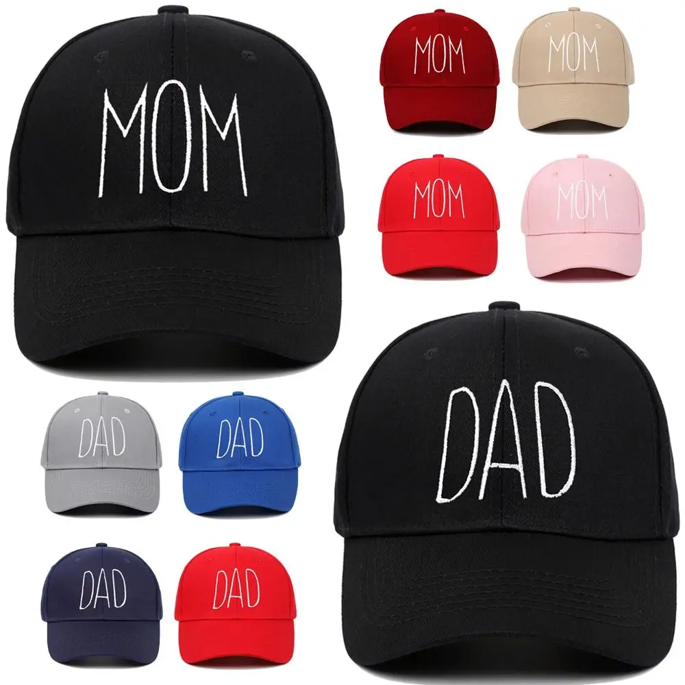 

Adjustable DAD MOM Baseball Caps Outdoor Sports Hiphop Vintage Sunscreen Hats Embroidery Sun Cap