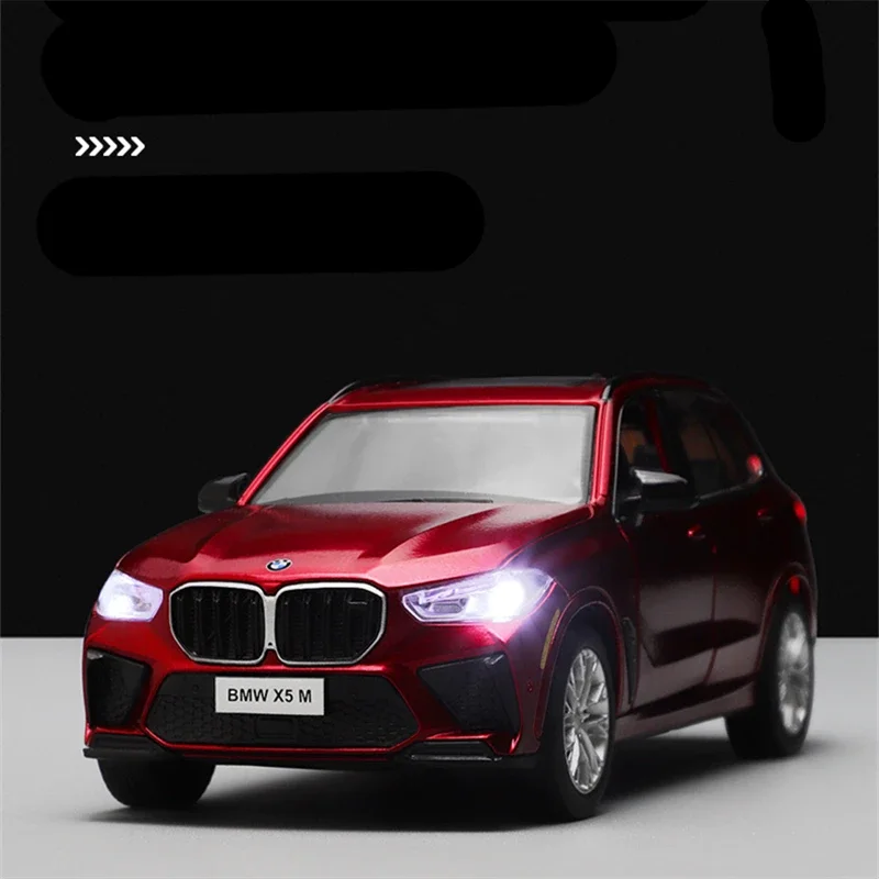 

1:32 X5M внедорожник, модель автомобиля из сплава, литой под давлением металлический игрушечный транспорт, коллекция моделей автомобилей, звук и свет, высокая имитация игрушек, подарок