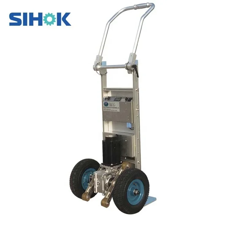 

Convenient Moving Tools 2 Wheel Aluminum Trolley Heavy Trolleys 200kg Battery Operated Electric Stair Trolley