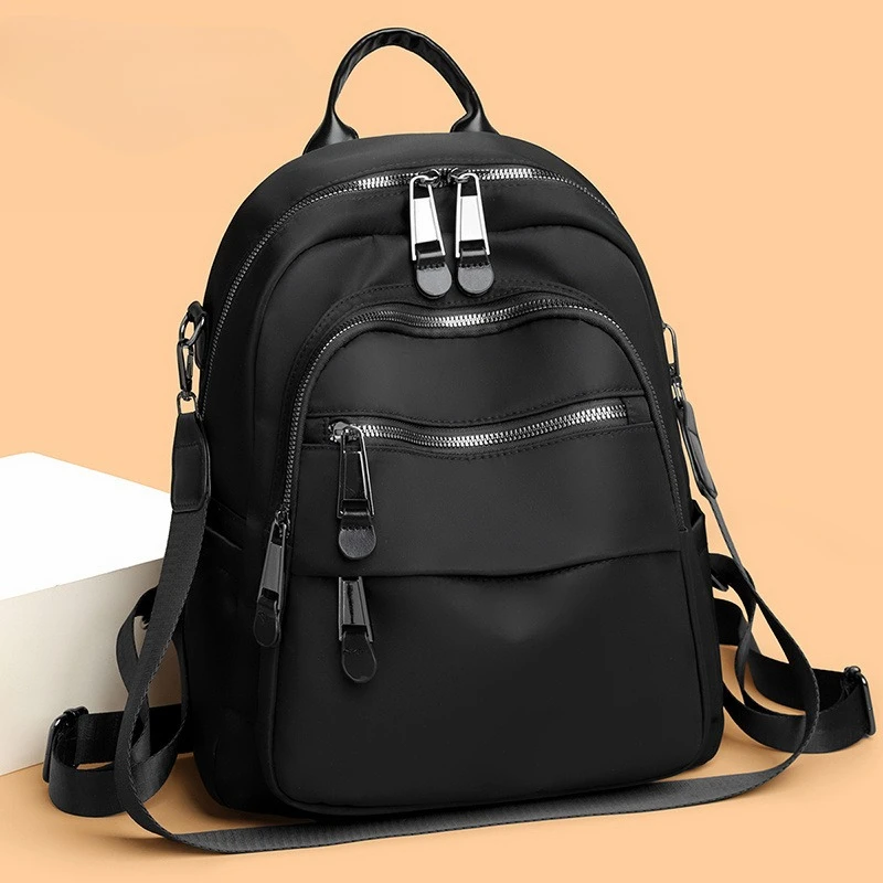

Europe and the United States travel backpacks women Oxford cloth backpack waterproof fashion large-capacity computer bag.