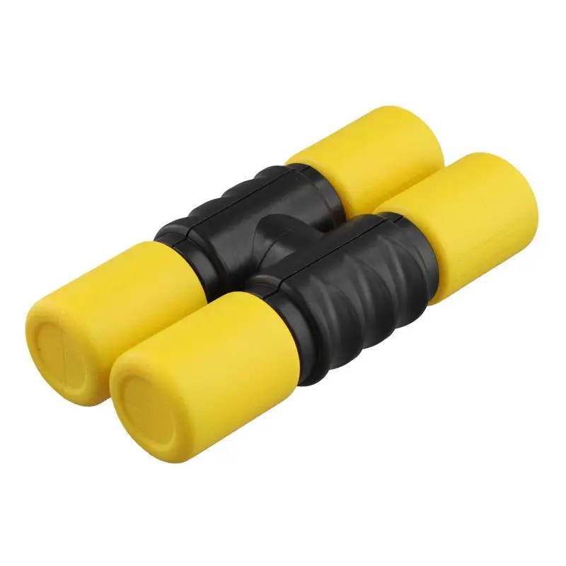ABLB-Band For Studio Drummers Accompaniment Double Row Twist Shaker Portable Rhythm Hand Percussion Yellow