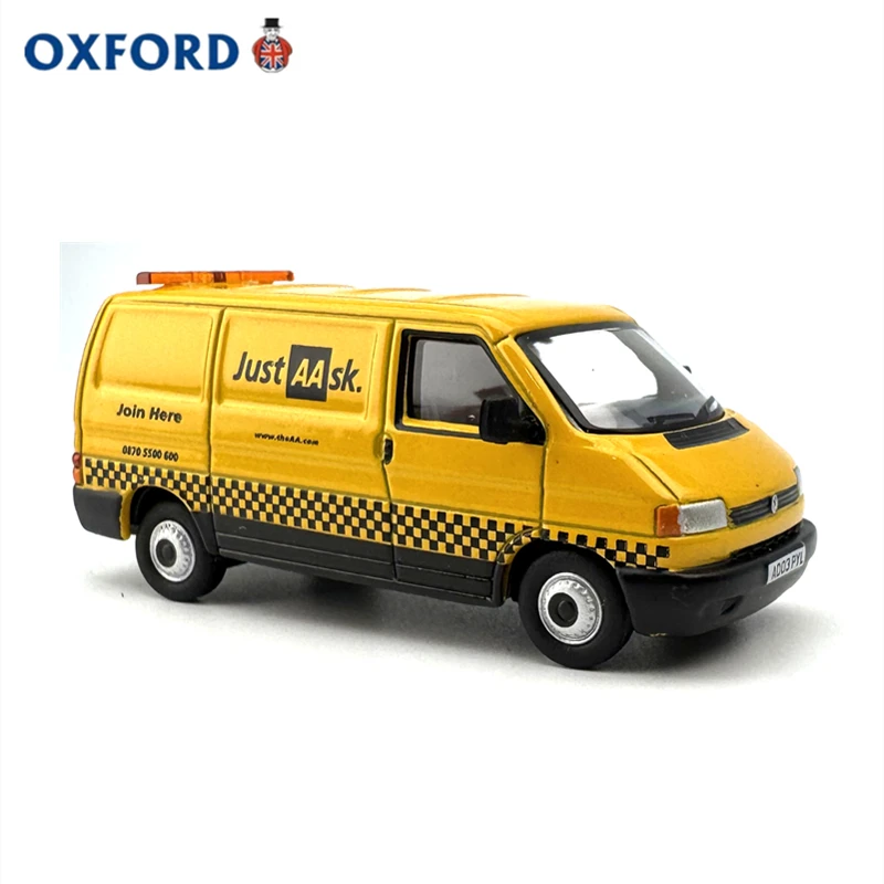 

OXFORD 1:76 Scale Diecast Alloy Volkswagen T4 Van Transport Vehicle Toys Cars Model Classics Adult Souvenir Gifts Static Display