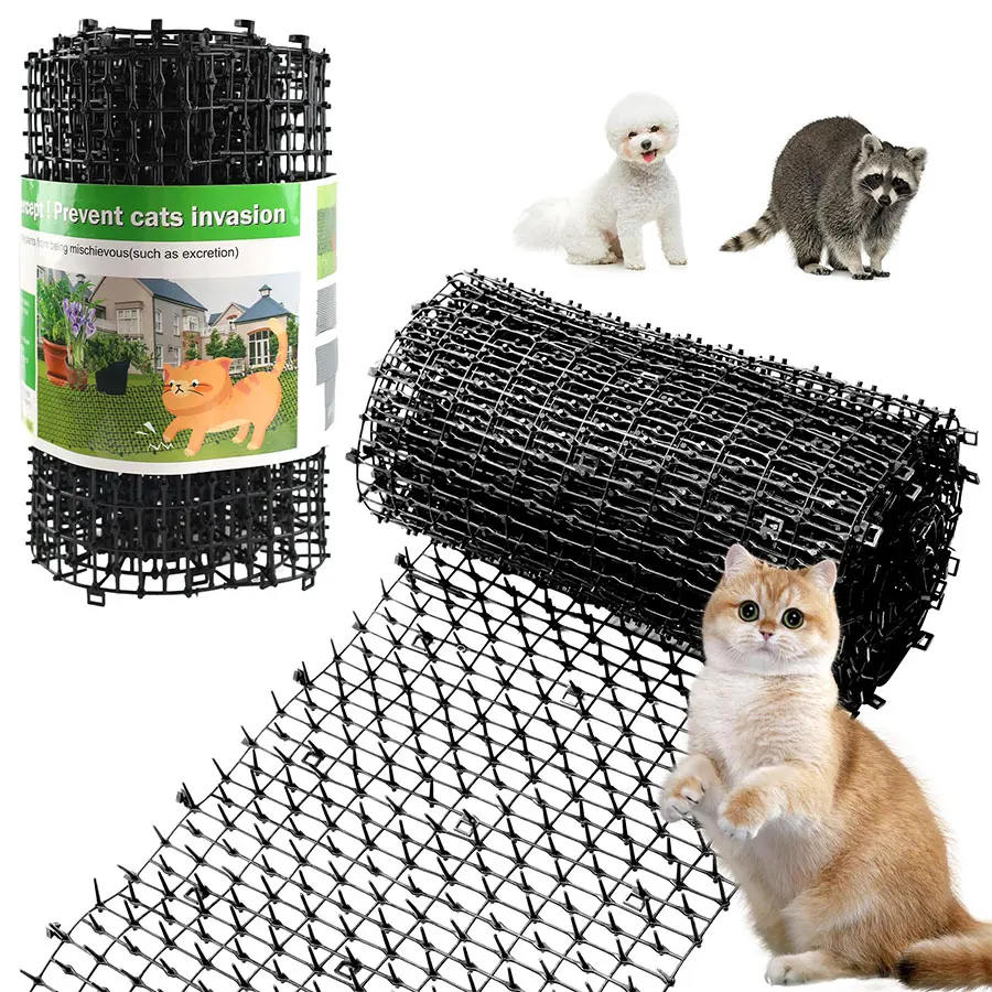 

Scat Mat for Cats with Spikes Cat Repellent Dog Digging Deterrent Pad for Indoor Outdoor Sofa Garden Flowerbeds Garden Supplies