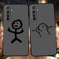 Matchman Cartoon Phone Case for Realme 8 9 10 8i 9i 6 7 GT2 C21 C25 C11 GT Neo 3T Pro Plus 5G Shockproof Silicone Shell Capa Bag