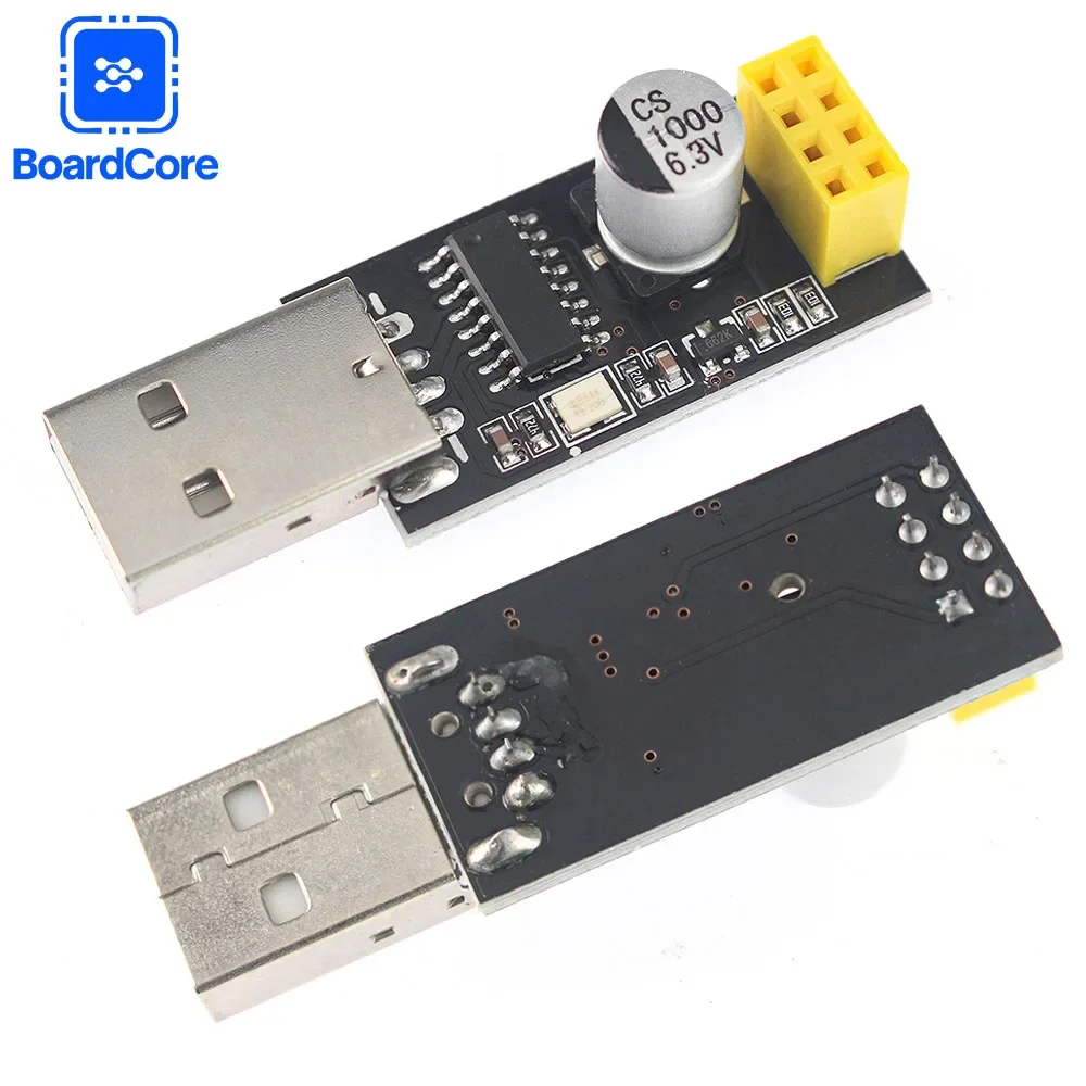 Módulo WIFI inalámbrico USB a ESP8266, placa adaptadora serie, comunicación para PC/MCU, módulo de placa de desarrollo para Arduino DIY, 1 ud.