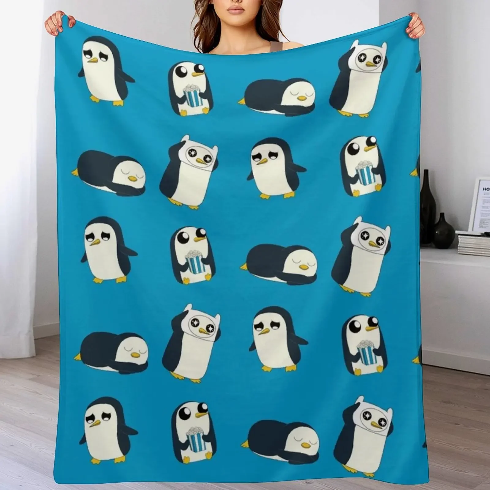 

Gunter Pattern Throw Blanket Bed Hairy Winter beds Baby Blankets