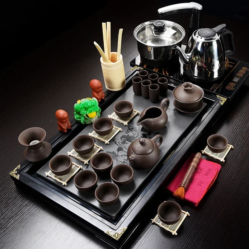 

Wooden Strainer Tea Set Matcha Whisk Chinese Ceremony Tools Tea Set Portable Lazy Drinkware Living Room Juego De Te Teaware