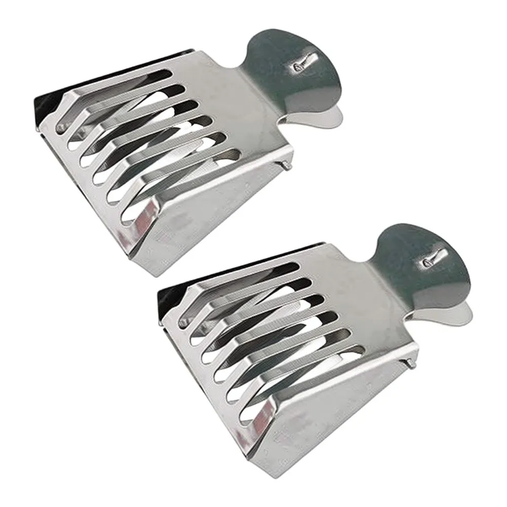 Queen Bee for capture Cage Set for Apiary Work - Stainless Steel Construction Ensures Durability During Frequent Use