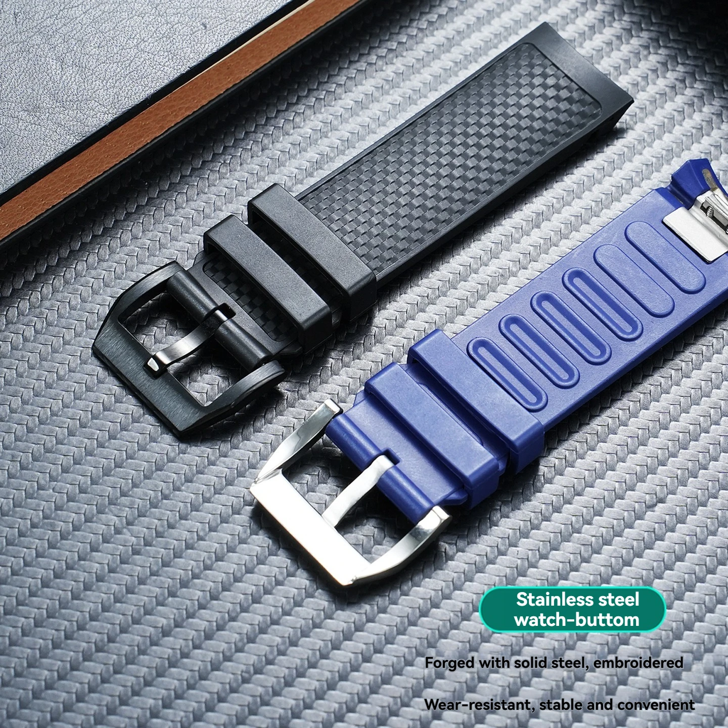 Suitable for IWC Marine timepiece IW328802/376806 quick release fluorine rubber replacement watchband men's accessories 22mm