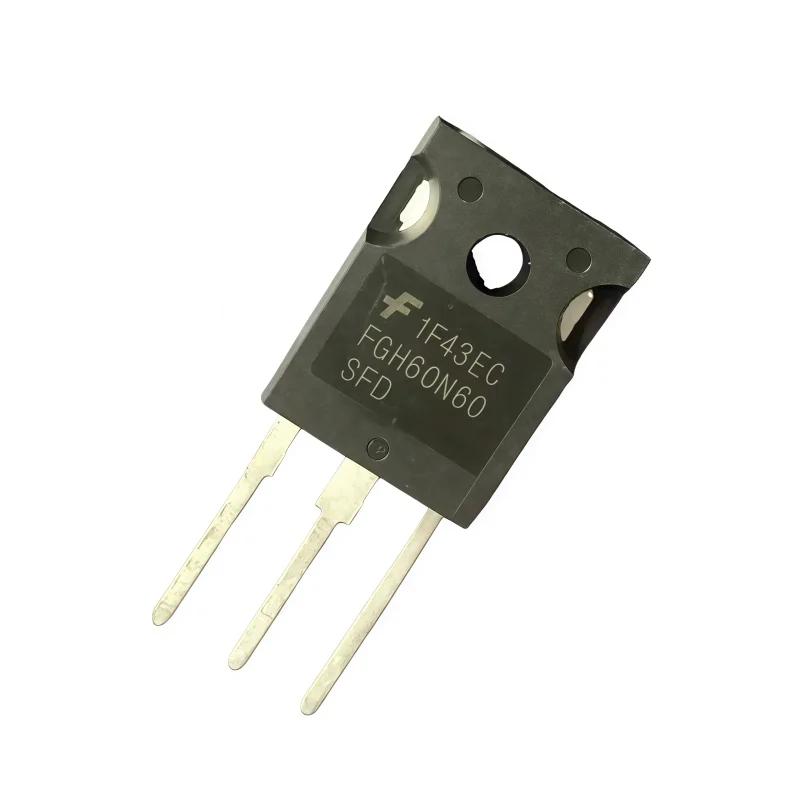 FGH60N60SFDTU - N-channel MOS field-effect transistor with 120A current rating, 600V voltage rating, 378W power rating, 247mm in