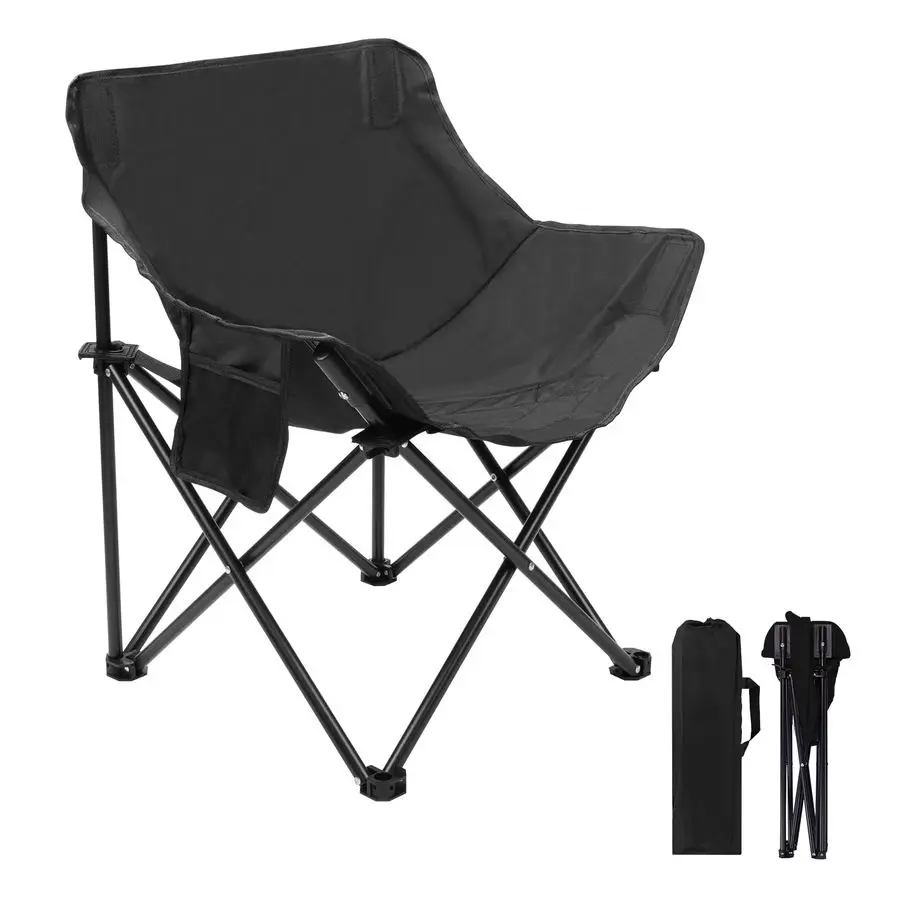 

Folding Chair for Sauna, Fast Folding Chair with Carry Bag and Side Pocket Chairs for Adults, Carry Chair for Camping, Tailgates