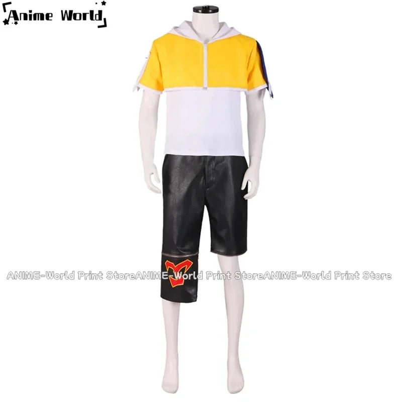 Custom custom size 》 Final Fantasy X ff10 FFX Tidus cosplay costume any size