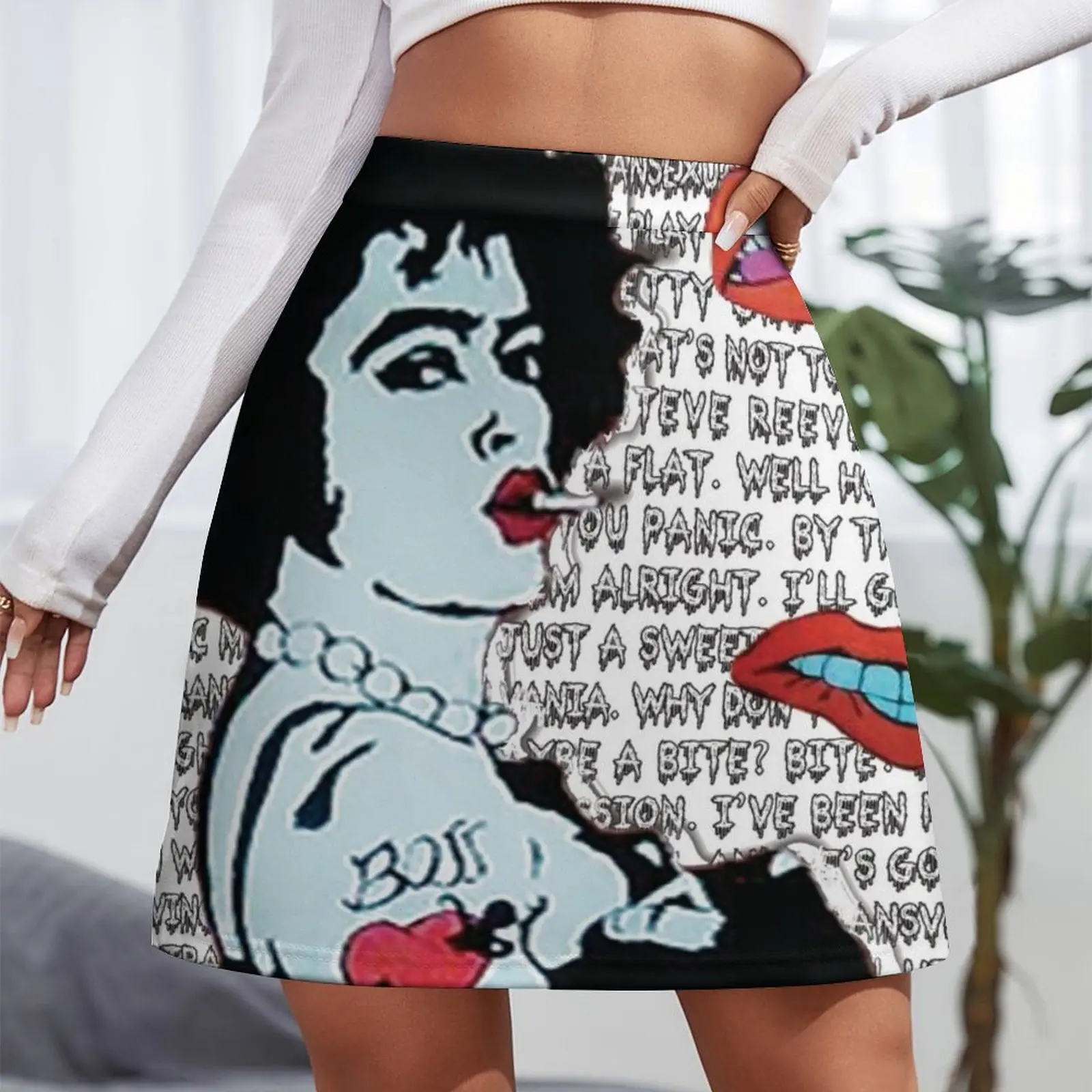 Sweet Transvestite Mini Skirt clothes for women kawaii skirt Mini Skirt