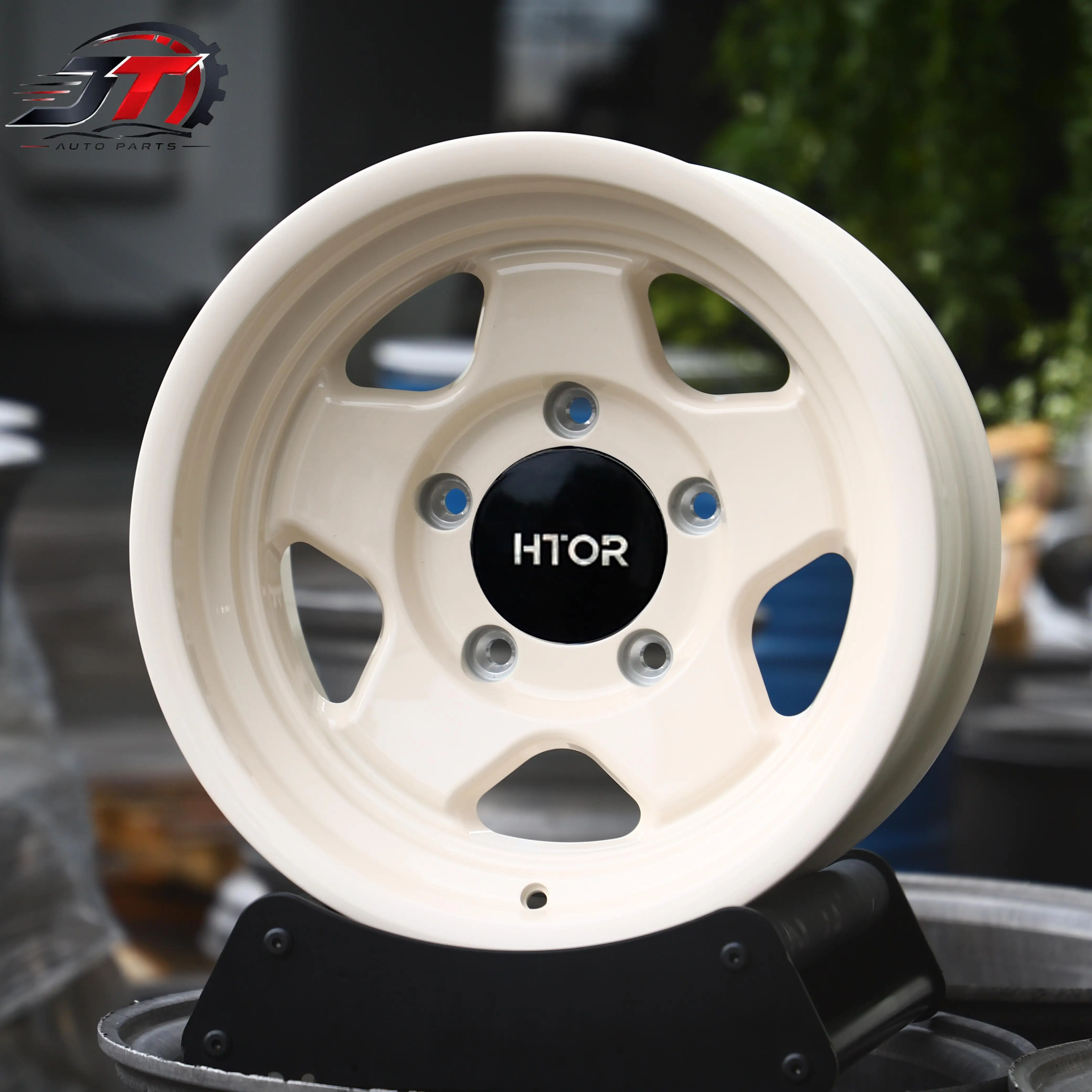 JT Custom 16X9 17x8.5 17X9 18x9 5X139.7 5x150 Deep Lip Retro Off Road Forged Wheels Gloss Beige For LC200 For LX570 For LC76 For