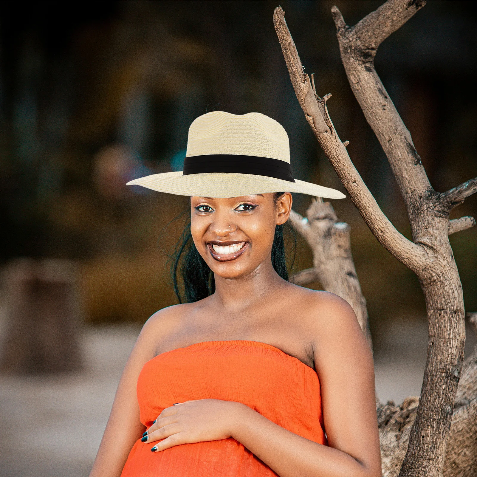 

Folding Beach Hat Sun Protection Foldable Cap Visor Wide Brim Women Travel Breathable Outdoor Sports Bucket Hat