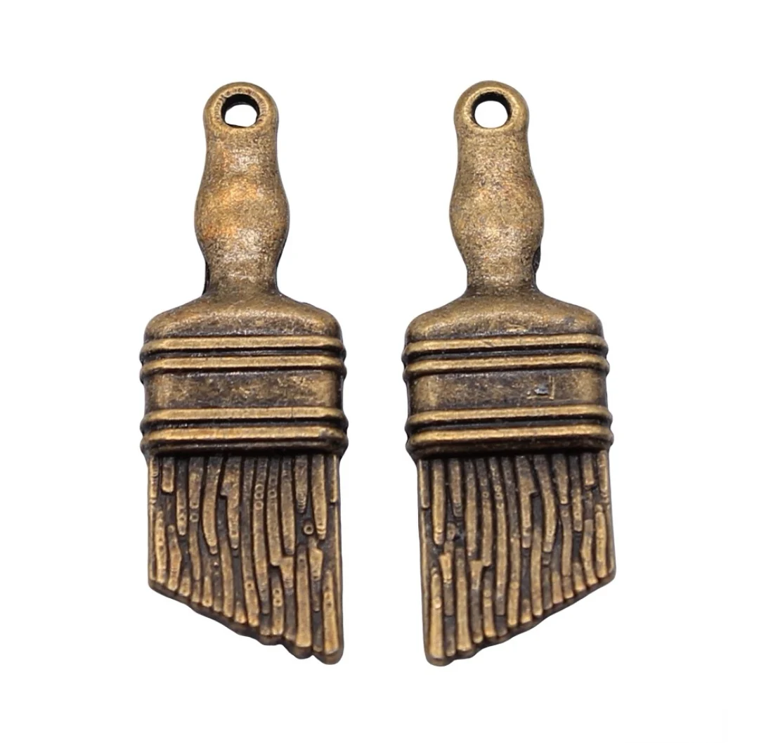 

20pcs 27x9mm Zinc alloy metal tibetan silver,antiqued bronze plated charm T0719 for jewelry making