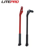 Liteproelite MTB Road Bike 20 28inch Adjustable Single Kickstand Rear Side Side Parking Stand Alloy 160g For Folding Bicycle