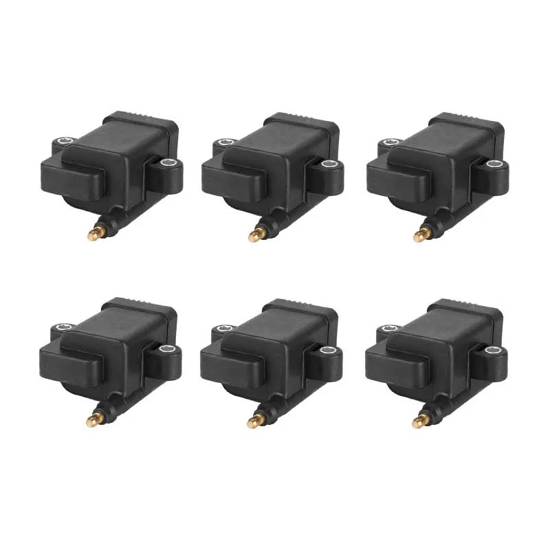 6Pcs 339-879984T00 Ignition Coil FIt for Mercury Marine Optimax Outboard Upgrade 300-879984T01, 300 879984T01