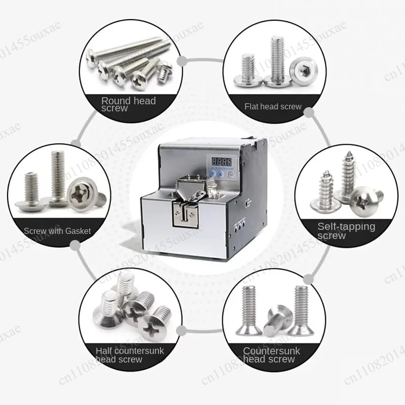 220V Automatic Screw Arranging Machine Portable Screw Feeder Distributor Conveyor for Industrial Use
