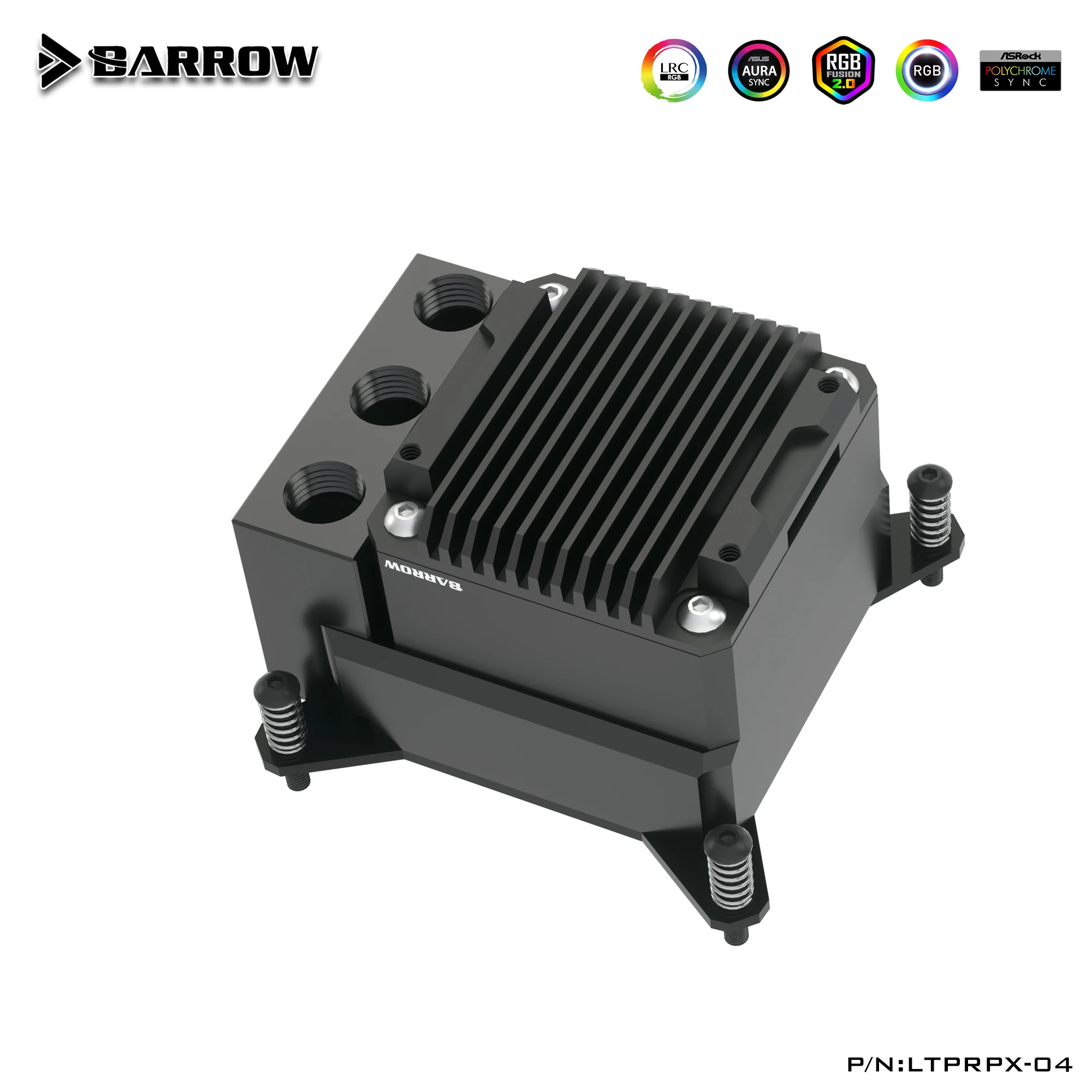 Barrow CPU Water Block Tank 17W PWM Water Pump for AMD RYZEN AM3 /INTEL115X 1200 1700 / X99 X299 Water Cooler LTPRK-04