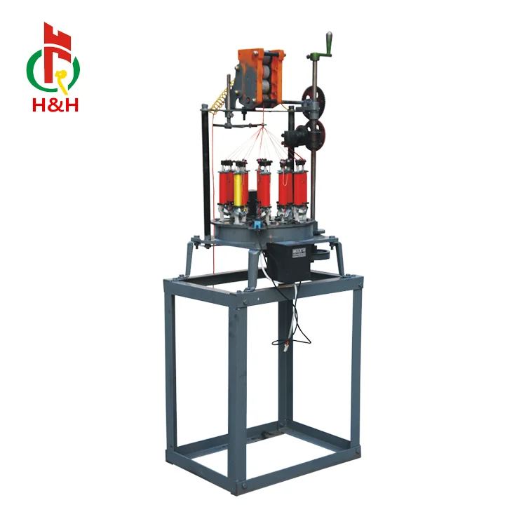 

Henghui Low Speed Shoelace Round Cord Braiding Machine