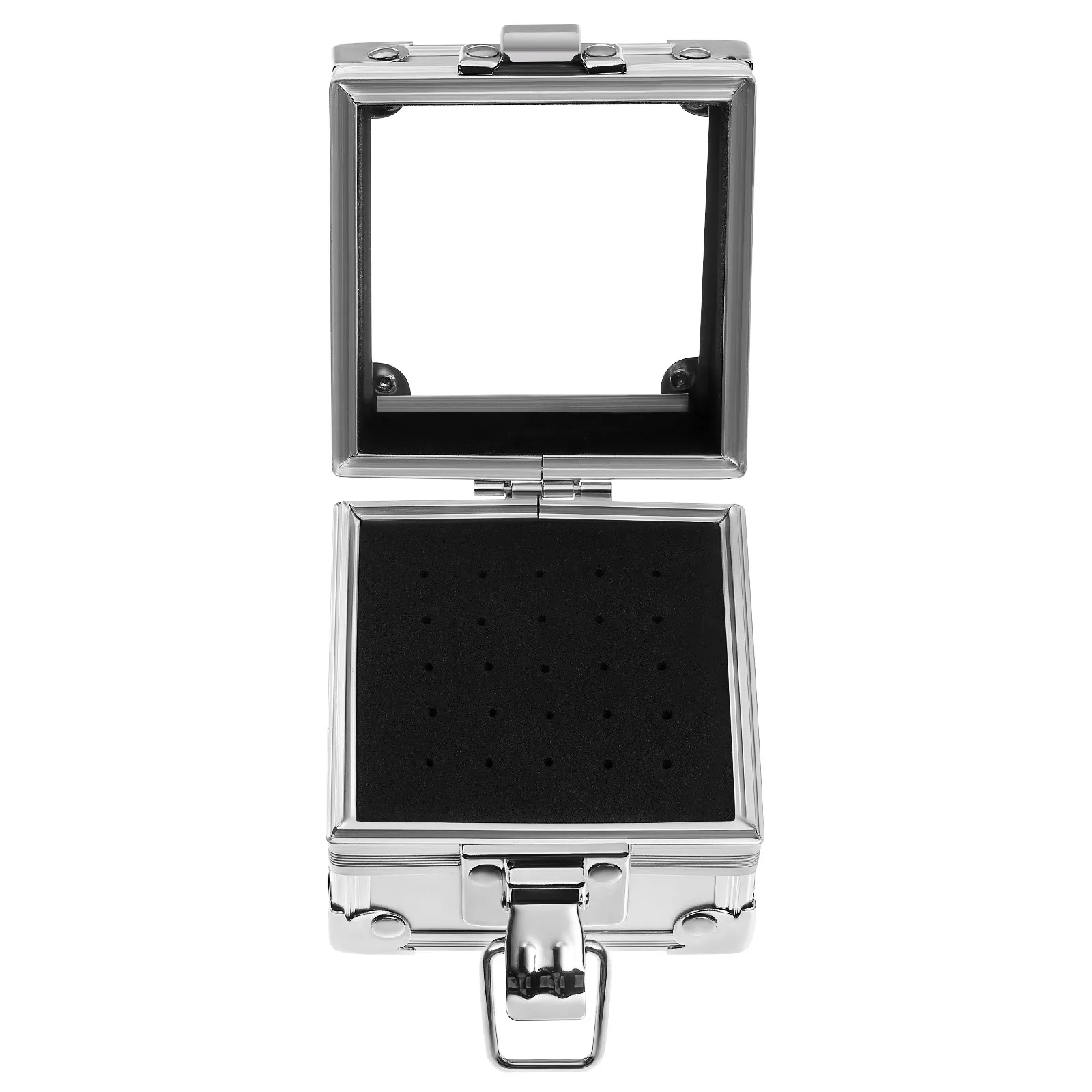 

Алюминиевый органайзер для хранения насадок для маникюрных фрез: для твердосплавных, алмазных, керамических и щеточных насадок, для шлифовки и полировки.