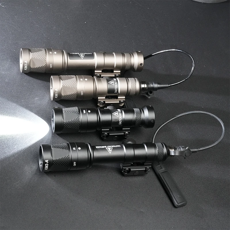 Тактическое снаряжение Surefi M600V M300V ИК-разведчик M600B M300B Страйкбол AR15 Винтовка Пистолет Фонарик Светодиодный Охотничий M600 Люмен Прожектор