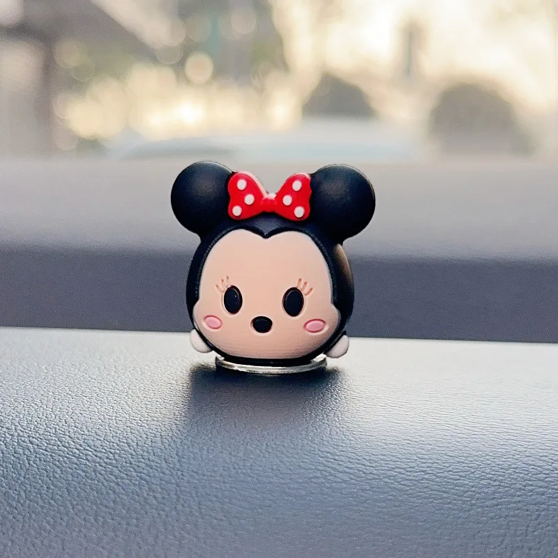 ディズニーミッキーの子供用デスクトップおもちゃ,車のセンターコンソールアクセサリー,アニメシリーズ,クリスマスと誕生日のギフト